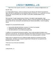 Best Attorney Cover Letter Examples Livecareer