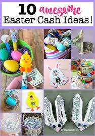 Traditionally, chocolates and candies were the easter basket stuffers of choice, but nowadays, anything goes: 10 Awesome Easter Cash Gift Ideas Momof6