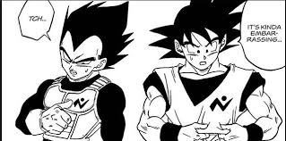 There might be spoilers in the comment section, so don't read the comments before reading the chapter. Dragon Ball Super Gives Goku And Vegeta New Team Uniforms Dragon Ball Super Manga Dragon Ball Super Goku And Vegeta