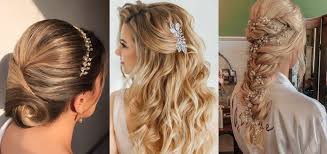 Capelli sposa raccolti morbidi con fiori bianchi a ornare l'acconciatura. Acconciature Sposa Capelli Lunghi Semiraccolti Trecce Code E Classiche