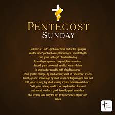 It occurs 50 days after easter sunday and falls on the. Pentecost Sunday Face Forward
