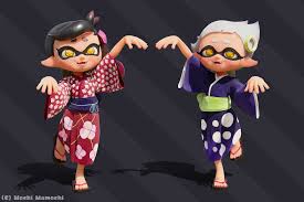 Render Little Squid Sister By Moiramicole Callie And Marie Character Design Sisters