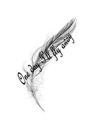 Feather With Birds Flying Away Tattoo Pin By Victoria Boyle On Tattoo Ideas Feather Tattoos Tattoos Feather Tattoo Design