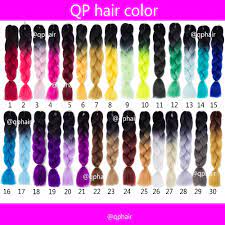 Hair Extension Crochet Braid Ombre Expression Two Tone Grey Ombre Jumbo Pre Braiding Hair Kanekalon Braiding Hair Jumbo Braiding Hair Crochet Hair Extensions