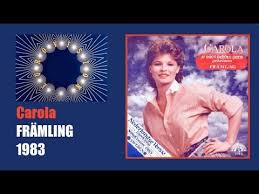 1983, at the age of 16, carola represented sweden in the. Framling Carola Youtube