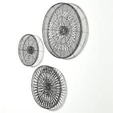 3 Piece Intricate Circle Metal Wall Art Set Circle Metal Wall Art Circle Wall Art Metal Wall Art