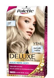 Schwarzkopf Palette Deluxe Sac Boyasi 12 2 Titan Sari Platin Sarisin Renkler Sac Boyasi