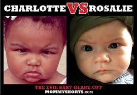 Evil Baby Glare-Off 2014: ROUND ONE