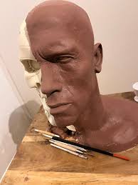 I am stripping the chrome finish off an old eBay Thai recast skull kit. I  took a picture next to one of my kits. It's crazy just how much smaller it  is…The