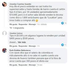 ¿cuál es el precio de 20 huevos? Tsmrzx9gzyo Gm