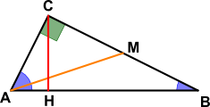 Every triangle has exactly three medians, one from each vertex, and they all intersect each other at the triangle's centroid. Risoluzione Di Un Triangolo Rettangolo Con Mediana E Altezza
