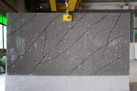 The classic calacatta and bianco calacatta perfectly simulate the bright, white backdrop and thick, gray veining of calacatta marble. China Artificial Calacatta Grey Quartz With Black Veins Slab For Kitchen Countertop China Quartz Stone Artificial Quartz Stone