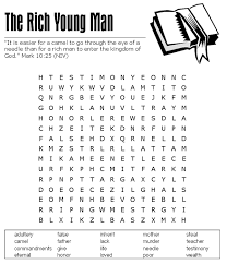 We did not find results for: The Rich Young Man Word Search Sermons4kids