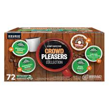 The variety packs k cup pods are like dreams that somehow manage to come true. Keurig Crowd Pleasers K Cup Pod Coffee Variety Pack 72 Count Walmart Com Walmart Com