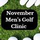 November Men's Golf Clinic (5:00 PM) event image