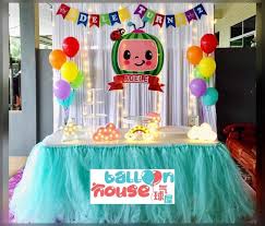See more ideas about birthday decorations, birthday, party decorations. Cocomelon Birthday Decoration 2nd Birthday Party For Girl Cocomelon Birthday Baby Birthday Party Theme