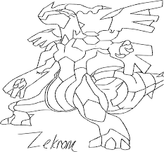 This drawing was made at internet users' disposal on 07 february 2106. Download Coloring Pages Pokemon Zekrom Evolution Dessin A Imprimer Pokemon Zekrom Png Image With No Background Pngkey Com