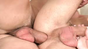 Brunette in Stockings Black Angelika Fucks Bi Guys: Blowjob Porn by FapHouse