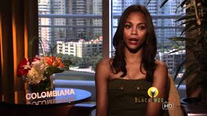 It doesn't feature colombian actors. Zoe Saldana Inteview For Colombiana Find Out Why She Is Contending For 1 Action Star Youtube