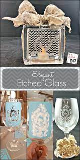 Quick And Easy Tutorial To Etch Glass With Confidence Glass Etching Diy Etching Diy Glass Etching