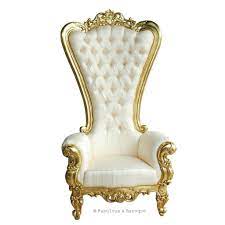 gryphon reine chair gold cream silk throne chair rococo furniture ornate chairs