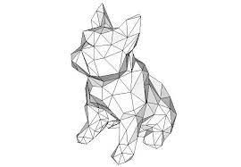 New Paper Craft Animal Paper Model Bulldog Ver 2 Free Papercraft Download At Papercraftsquare Com Papier Gratuit Modeles En Papier Animaux Geometrique