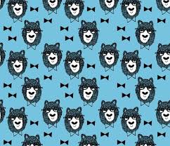 rglasses bear softblue white shop preview stoffe fabrics look und estampas