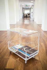 Acrylic Coffee Table With Magazine Rack Design Shop Online Acrylic Furniture Acrylic Coffee Table Acrylic Table
