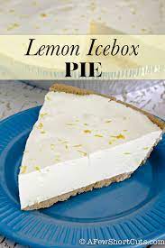 Lemon Icebox Pie Recipe Recipe Desserts Lemon Icebox Pie Icebox Pie