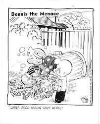 Dennis The Menace Daily By Hank Ketcham 59 Character Design References Comic Art Character Design