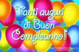 Tanti Auguri Di Buon Compleanno Con Mille E Piu Palloncini Colorati Cartoline Da Scaricare Grat Buon Compleanno Auguri Di Buon Compleanno Auguri Di Compleanno