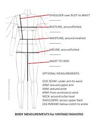 Image Result For Measurement Chart For Womens Tailoring