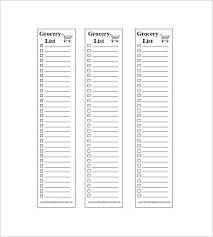 The first shopping list is your standard shopping checklist. 13 Blank Grocery List Templates Pdf Doc Xls Free Premium Templates