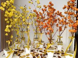 Fantasminha branco ou marfim com cordão de são francisco (prata ou dourado) ou laço (na cor da festa). Mini Arvore Francesa Amarelo Laranja No Elo7 Rosamorena Artes Florais 5d1c66