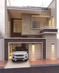 For18 Ft More Modern House Plans Duplex House Design Modern House Exterior
