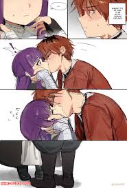 Fern and Stark Ennhentai - Sexy Brunette Porn Comic