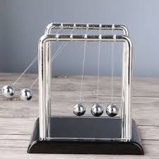 Newton S Cradle Balance Steel Ball Physics Science Pendulum Nice Desk Decor A Office Equipment Supplies Other Office Desk Accessories