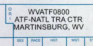 Fd258 fingerprint cards | lowest priced fd258 fingerprint cards in the united states. What Is The Ori Number On The Fd 258 Fingerprint Cards For Nfa Applica National Gun Trusts