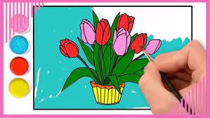 Dan oleh sebab itu lebih detailnya tentang gambar mewarnai bunga matahari,mawar,tulip,melati ini, mari liat tehniknya dalam hal menggambar disni. Cara Praktis Mewarnai Bunga Contoh Sketsa Gambar