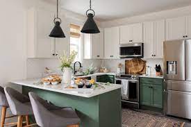 But the depth, or knee space, required varies with countertop height. Plan Your Kitchen Island Seating To Suit Your Family S Needs