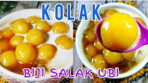 Kalau mau membuat sendiri caranya juga tak sulit. Resep Kolak Biji Salak Ubi Kuning Menu Takjil Youtube