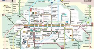 Mvg Munich Germany Publictransport Train Map Metro Map Subway Map