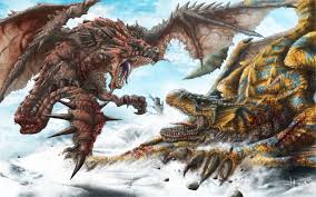 Monster Hunter Wallpaper Wallpaperesque Tigrex Vs Rathalos 3111294 Hd Wallpaper Backgrounds Download Full hd texture background wallpaper images collection in different colors and designs for desktop, pc, laptop, mobile phone, tablet and other. monster hunter wallpaper wallpaperesque