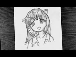 Maybe you would like to learn more about one of these? Anime Girl Drawing With Pencil How To Draw Anime Girl Beautiful Girl Drawing Pencil Drawing Youtube