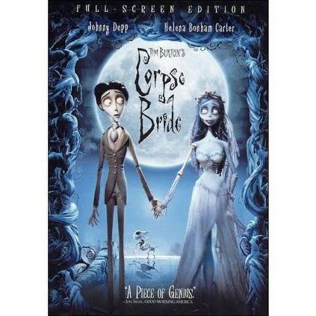 Corpse Bride Animated Movie DVD by Tim Burton - Walmart.com