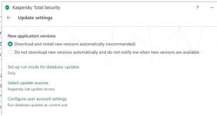Automatic Update Not Working Automatically Manual Update Does Work Kaspersky Community