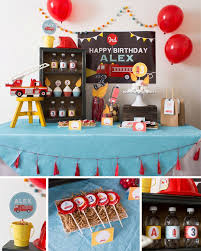Birthday Party Decorations At Home For Boy Firetruck Party Decorations Firetruck Birthday Party Decor Fireman Party Boy Birthday Firetruck Birthday Fire Fighter Birthday Party Fire Man Birthday Party