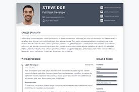 Pillar Free Bootstrap 4 Resume Cv Template For Developers Ux Bootstrap