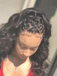 Criss Cross Knotted Braid Hairstyle Worth Trying Curly Hairstyles With Braids High Ponytail Hairstyles Natural Hair Styles Baddie Hairstyles