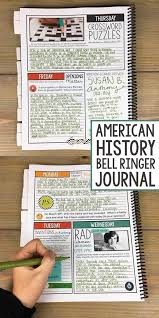History Bell Ringer Journal For The Entire School Year 275 Journal Prompts Middle School History High School History Classroom High School Social Studies
